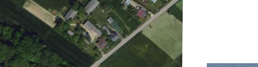 Zdjęcie satelitarne Kapliczka, Figura Świętych, Krzyż