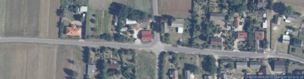 Zdjęcie satelitarne Kapliczka, Figura Świętych, Krzyż