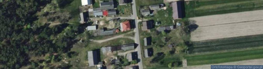 Zdjęcie satelitarne Kapliczka, Figura Świętych, Krzyż