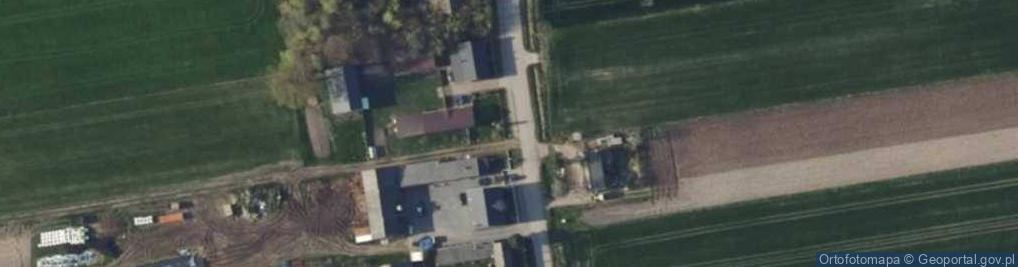Zdjęcie satelitarne Kapliczka, Figura Świętych, Krzyż