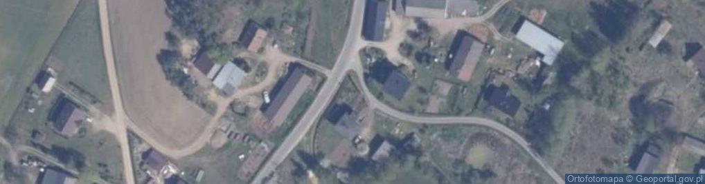 Zdjęcie satelitarne Kapliczka, Figura Świętych, Krzyż