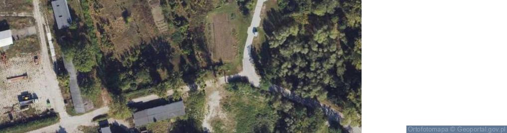 Zdjęcie satelitarne Kapliczka, Figura Świętych, Krzyż