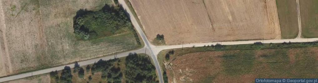 Zdjęcie satelitarne Kapliczka, Figura Świętych, Krzyż