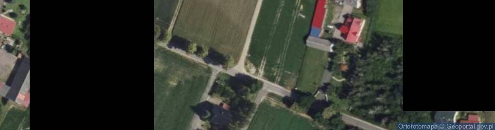 Zdjęcie satelitarne Kapliczka, Figura Świętych, Krzyż