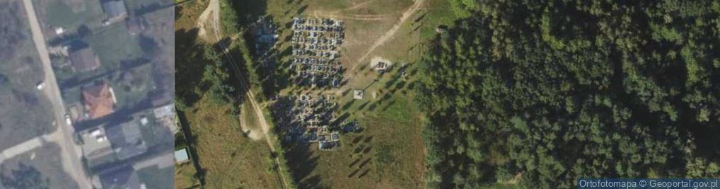 Zdjęcie satelitarne Kapliczka, Figura Świętych, Krzyż