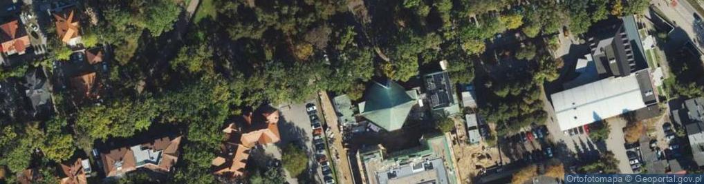 Zdjęcie satelitarne Kapliczka, Figura Świętych, Krzyż