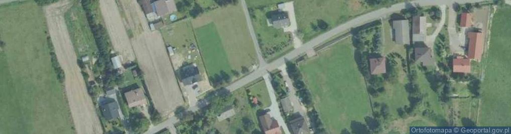 Zdjęcie satelitarne Kapliczka, Figura Świętych, Krzyż