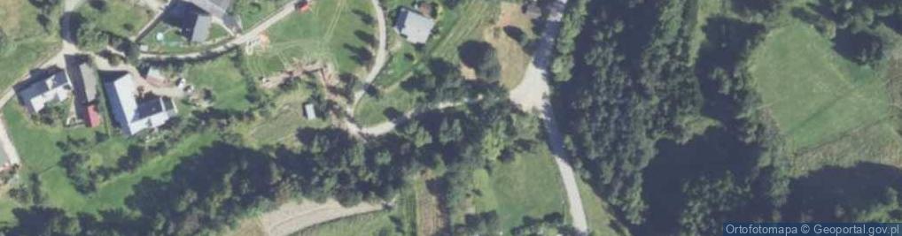 Zdjęcie satelitarne Kapliczka, Figura Świętych, Krzyż