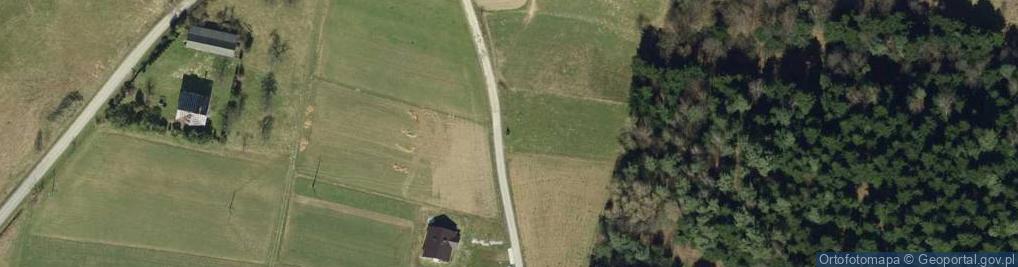 Zdjęcie satelitarne Kapliczka, Figura Świętych, Krzyż