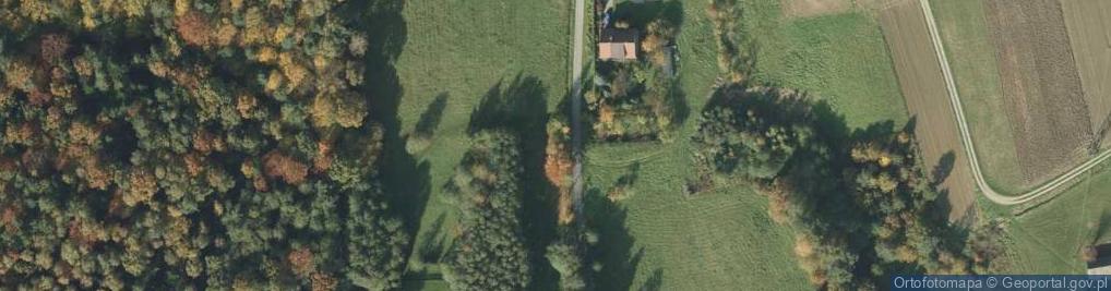 Zdjęcie satelitarne Kapliczka, Figura Świętych, Krzyż