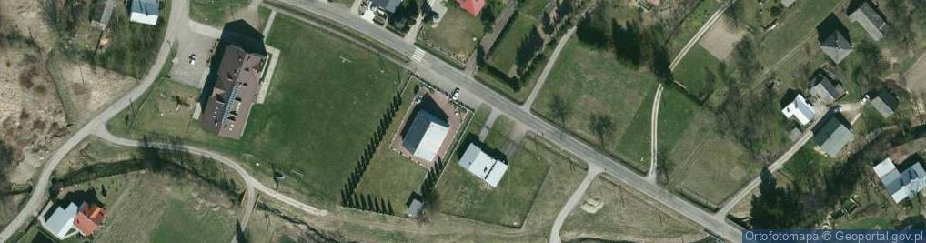 Zdjęcie satelitarne Kapliczka, Figura Świętych, Krzyż