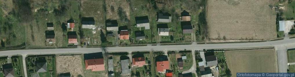 Zdjęcie satelitarne Kapliczka, Figura Świętych, Krzyż