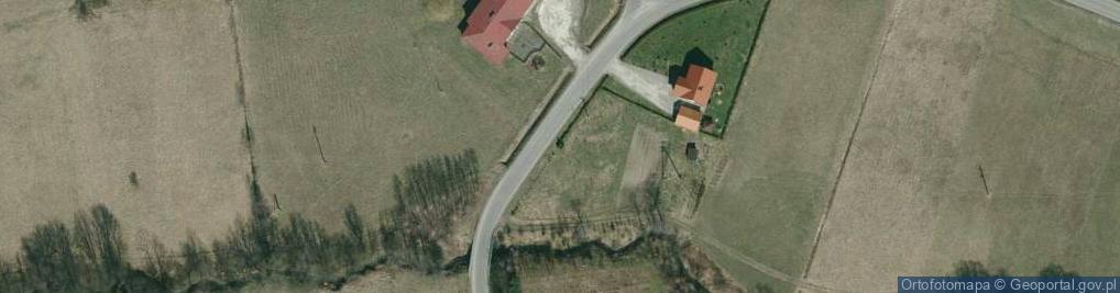 Zdjęcie satelitarne Kapliczka, Figura Świętych, Krzyż