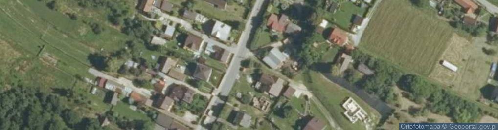 Zdjęcie satelitarne Kapliczka, Figura Świętych, Krzyż