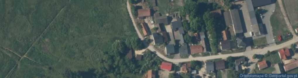 Zdjęcie satelitarne Kapliczka, Figura Świętych, Krzyż