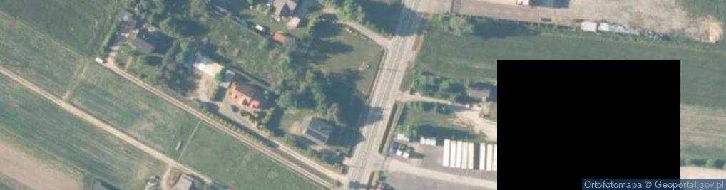 Zdjęcie satelitarne Kapliczka, Figura Świętych, Krzyż