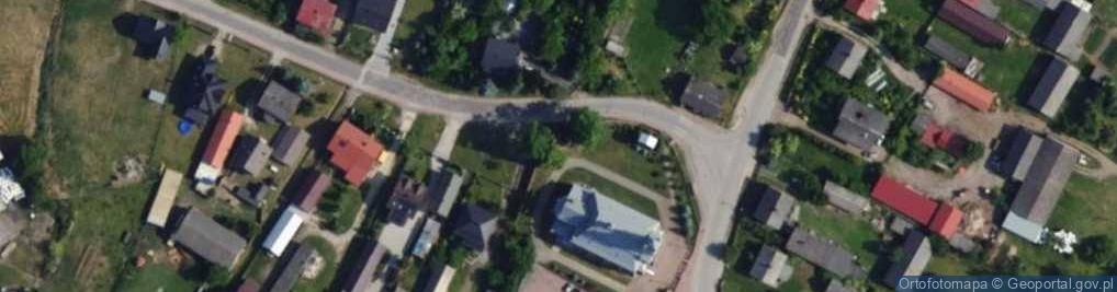 Zdjęcie satelitarne Kapliczka, Figura Świętych, Krzyż