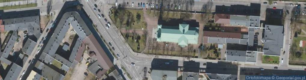 Zdjęcie satelitarne Kapliczka, Figura Świętych, Krzyż