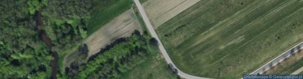 Zdjęcie satelitarne Kapliczka, Figura Świętych, Krzyż