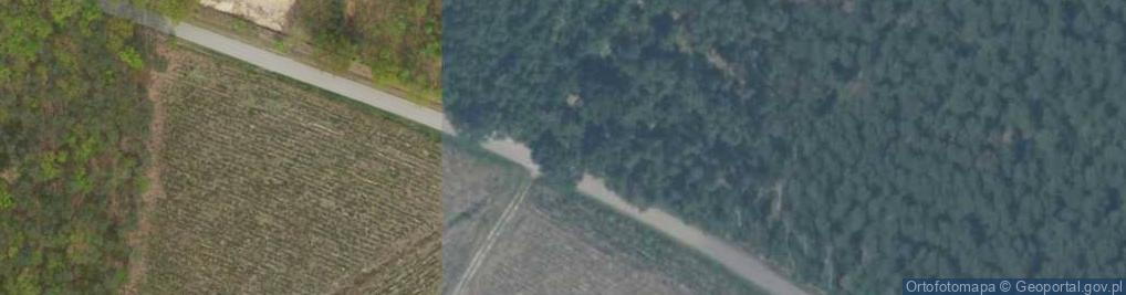 Zdjęcie satelitarne Kapliczka, Figura Świętych, Krzyż