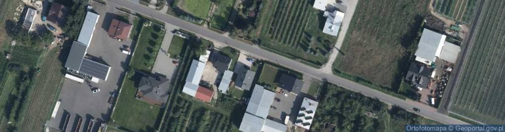 Zdjęcie satelitarne Kapliczka, Figura Świętych, Krzyż