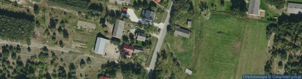 Zdjęcie satelitarne Kapliczka, Figura Świętych, Krzyż