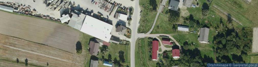 Zdjęcie satelitarne Kapliczka, Figura Świętych, Krzyż