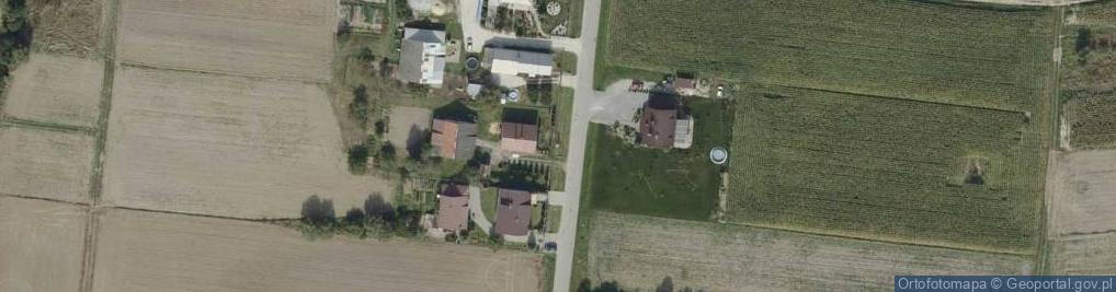 Zdjęcie satelitarne Kapliczka, Figura Świętych, Krzyż