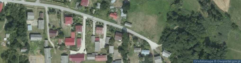 Zdjęcie satelitarne Kapliczka, Figura Świętych, Krzyż