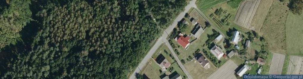 Zdjęcie satelitarne Kapliczka, Figura Świętych, Krzyż