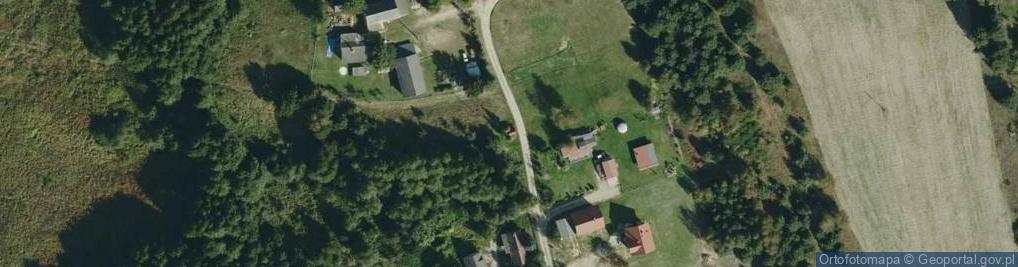 Zdjęcie satelitarne Kapliczka, Figura Świętych, Krzyż