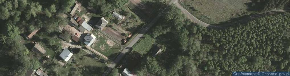 Zdjęcie satelitarne Kapliczka, Figura Świętych, Krzyż