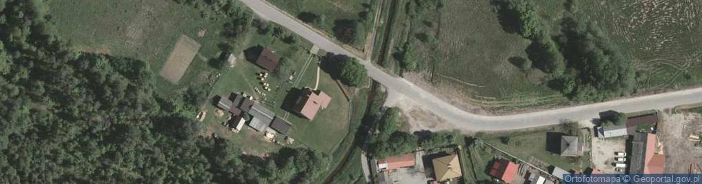 Zdjęcie satelitarne Kapliczka, Figura Świętych, Krzyż