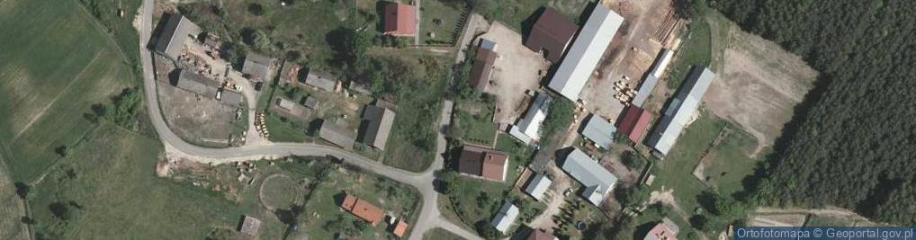 Zdjęcie satelitarne Kapliczka, Figura Świętych, Krzyż