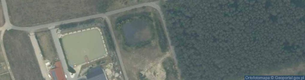 Zdjęcie satelitarne Kapliczka, Figura Świętych, Krzyż