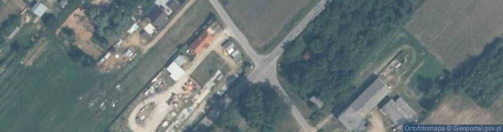 Zdjęcie satelitarne Kapliczka, Figura Świętych, Krzyż