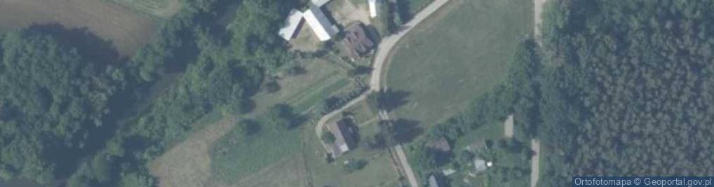 Zdjęcie satelitarne Kapliczka, Figura Świętych, Krzyż