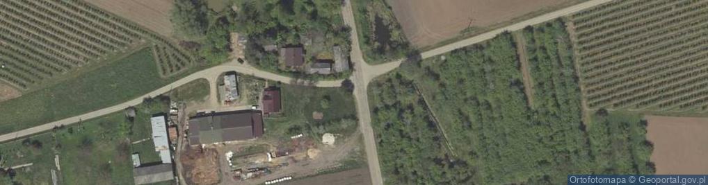 Zdjęcie satelitarne Kapliczka, Figura Świętych, Krzyż