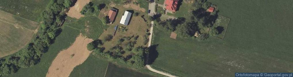 Zdjęcie satelitarne Kapliczka, Figura Świętych, Krzyż