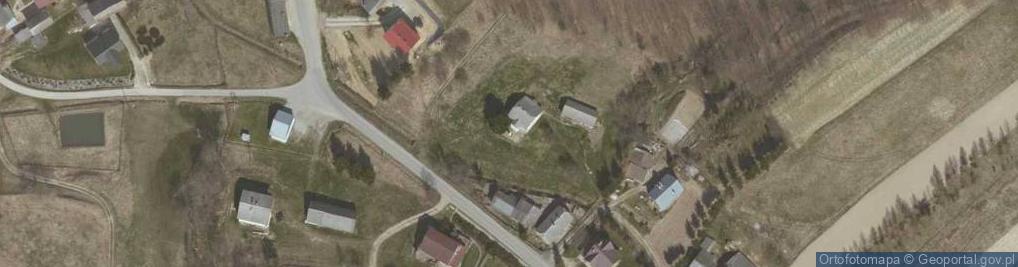 Zdjęcie satelitarne Kapliczka, Figura Świętych, Krzyż