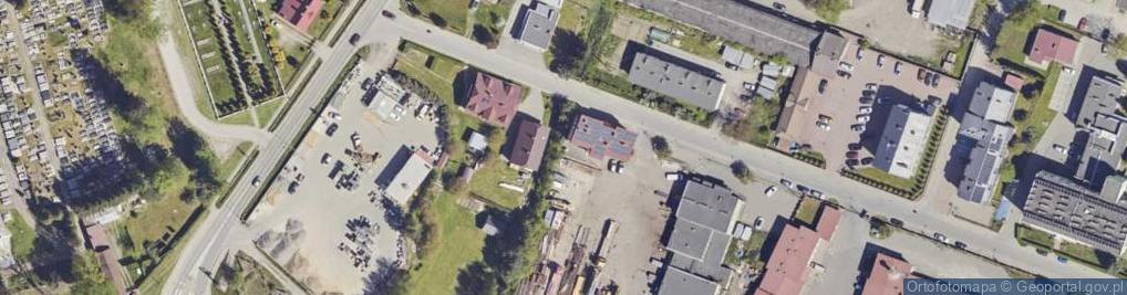 Zdjęcie satelitarne Kapliczka, Figura Świętych, Krzyż