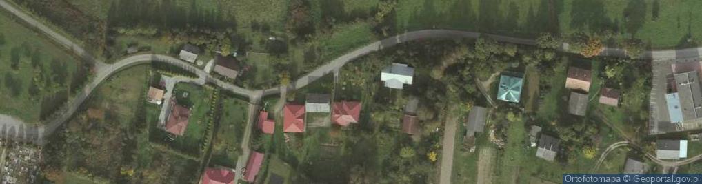 Zdjęcie satelitarne Kapliczka, Figura Świętych, Krzyż