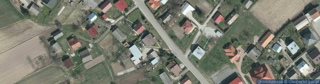 Zdjęcie satelitarne Kapliczka, Figura Świętych, Krzyż