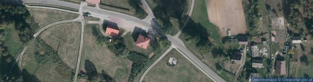 Zdjęcie satelitarne Kapliczka, Figura Świętych, Krzyż