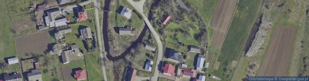 Zdjęcie satelitarne Kapliczka, Figura Świętych, Krzyż