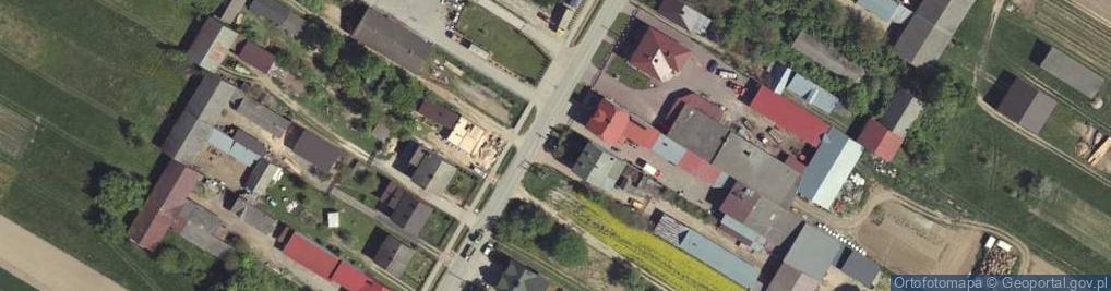 Zdjęcie satelitarne Kapliczka, Figura Świętych, Krzyż