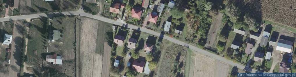 Zdjęcie satelitarne Kapliczka, Figura Świętych, Krzyż