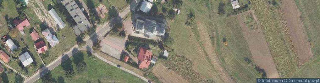 Zdjęcie satelitarne Kapliczka, Figura Świętych, Krzyż