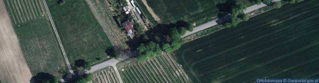 Zdjęcie satelitarne Kapliczka, Figura Świętych, Krzyż