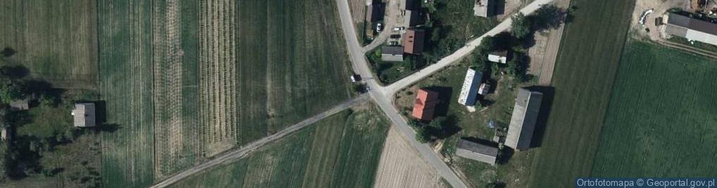 Zdjęcie satelitarne Kapliczka, Figura Świętych, Krzyż